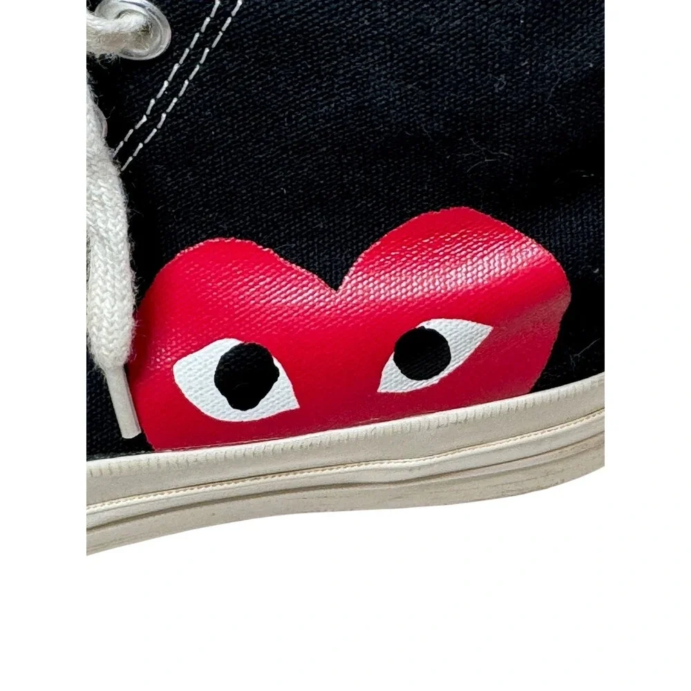 Converse Chuck Taylor Comme Des Garcons Play High Top Black Men 7 Women 9